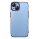 Baseus Θήκη Glitter και Προστατευτικό Οθόνης Tempered Glass για iPhone 14 Plus (Μπλε-Διαφανές)