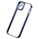 Baseus Θήκη Glitter και Προστατευτικό Οθόνης Tempered Glass για iPhone 14 Plus (Μπλε-Διαφανές)