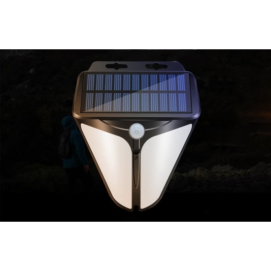Ηλιακό φανάρι Superfire FF11-F – 6W, 280 lm, 1500 mAh