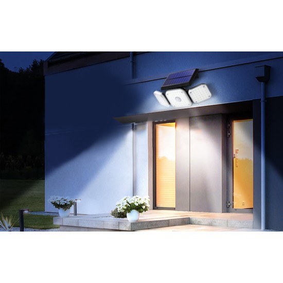 Solar lamp Superfire FF13-C, 22W, 300lm, 2400mAh