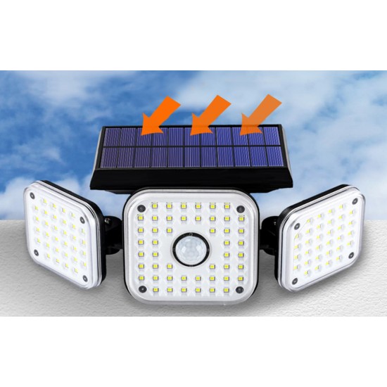 Solar lamp Superfire FF13-C, 22W, 300lm, 2400mAh