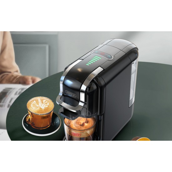 HiBREW Καφετιέρα για Κάψουλες H2B 5σε1 19bar (Μαύρο)