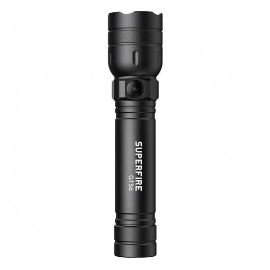 Φακός Superfire GTS6 – 360 lm, USB-C, 7W, 5 λειτουργίες, 150 μ.