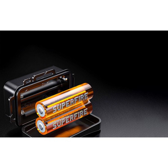 Φακός κεφαλής Superfire HL60 – 2300 lm, 4 λειτουργίες, 330 μ., 36W LED