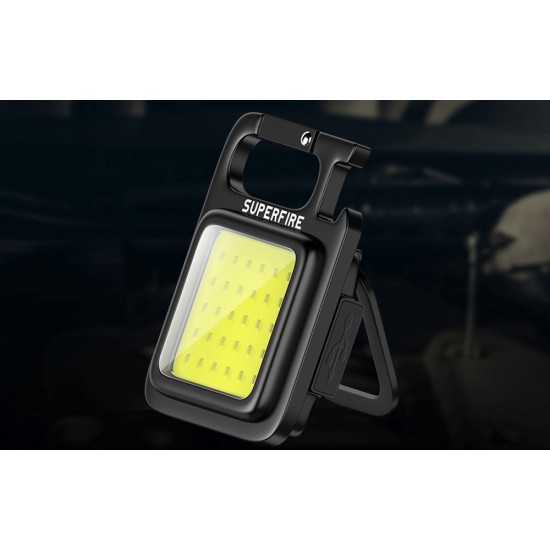 Φακός Superfire MX16 – 600 lm, 500 mAh, USB-C, 4 λειτουργίες