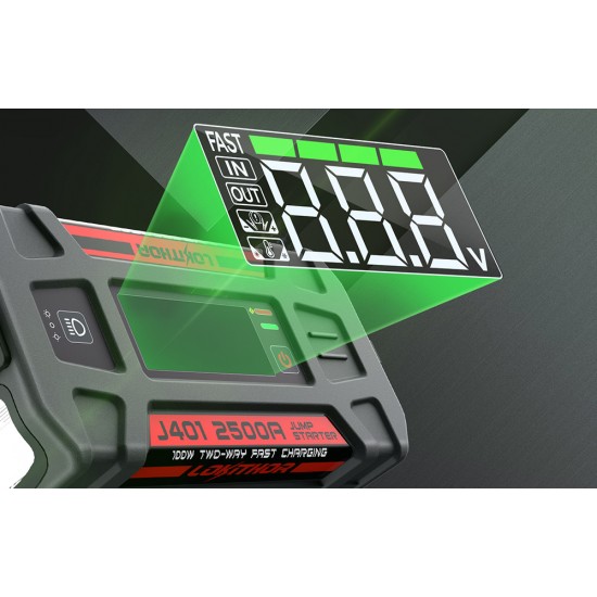 Powerbank / Jump starter Lokithor J401 - 2500A 12V 74Wh