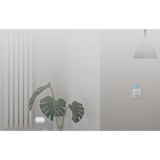 Avatto Βαλβίδα Έξυπνου Θερμοστάτη για Σώμα Καλοριφέρ TRV07 Zigbee 3.0 TUYA (Λευκό)