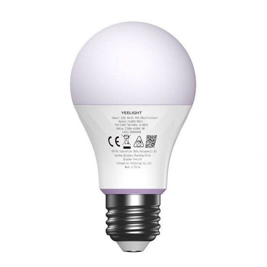 Yeelight Έξυπνη Λάμπα E27 W4 (color) 4τμχ