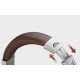 Headphones OneOdio A71 (brown)