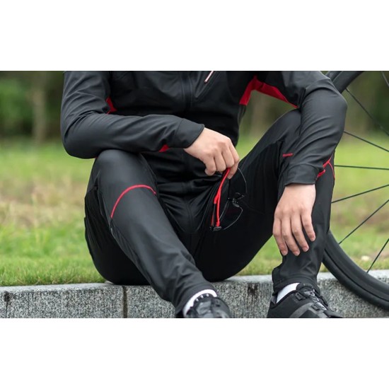 Rockbros Παντελόνι Ποδηλασίας 20420331003 (Size: L) (Μαύρο/Κόκκινο)