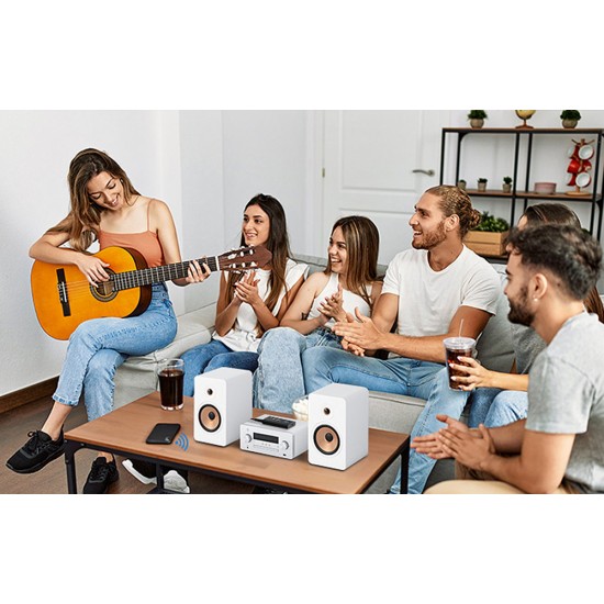 Blitzwolf/BlitzMax Πομποδέκτης Bluetooth 5.2 BT05, aptX (Μαύρο)