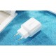 Fast charger Foneng 1x USB EU40 25W + USB C to Lightning cable
