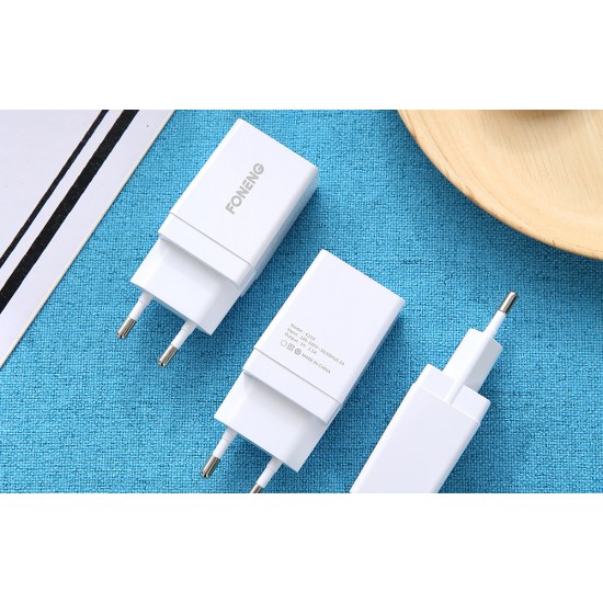 Fast charger Foneng 1x USB K210 10.5W + USB Micro