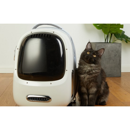 Pet Travel Backpack PetKit Breezy 2 (Cream White) Breezy 2-W