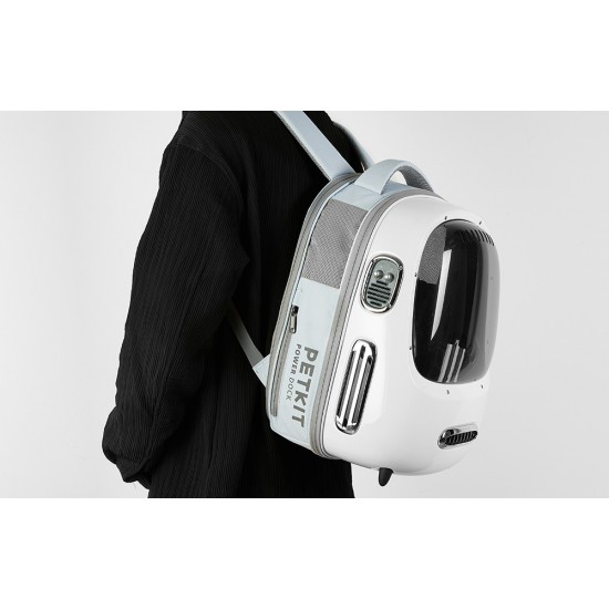 Pet Travel Backpack PetKit Breezy 2 (Cream White) Breezy 2-W