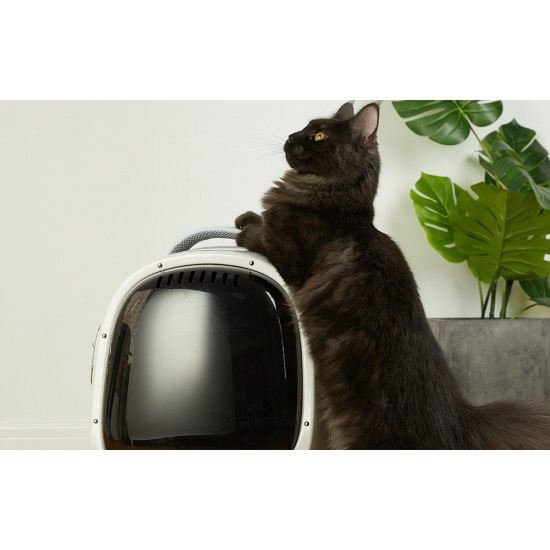 Pet Travel Backpack PetKit Breezy 2 (Cream White) Breezy 2-W