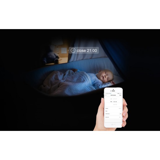 Avatto Έξυπνος Διακόπτης Χωνευτός WiFi TS02-EU-W3 (3 κουμπιά) TUYA (Λευκό)