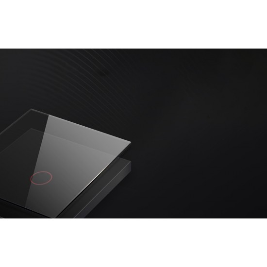 Avatto Έξυπνος Διακόπτης Χωνευτός ZigBee LZTS02-EU-W1 (1 κουμπί) χωρίς ουδέτερο TUYA (Λευκό)