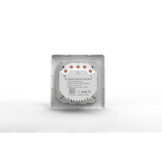 Avatto Έξυπνη Πρίζα WiFi N-WOT10-EU-W TUYA (Λευκό)