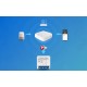 Avatto Έξυπνος Ενδιάμεσος Διακόπτης ZigBee ZWSM16-W1 TUYA (Λευκό)