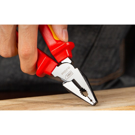 Deli Tools Πένσα Ηλεκτρολόγου EDL512006