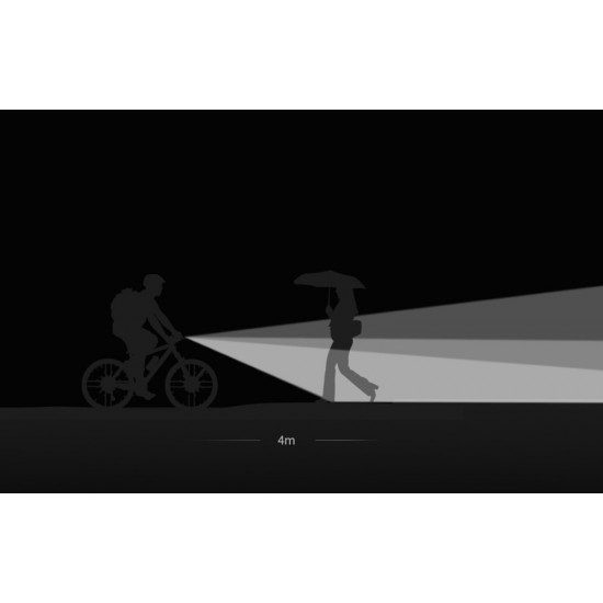 Φακός ποδηλάτου Superfire BL10 – USB, 4 λειτουργίες, 90 μ.