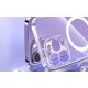 Baseus Μαγνητική Θήκη Magnetic Crystal Clear για iPhone 13 + Προστατευτικό Οθόνης Tempered Glass (Διαφανές)