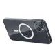 Baseus Μαγνητική Θήκη Magnetic Crystal Clear για iPhone 13 + Προστατευτικό Οθόνης Tempered Glass (Διαφανές)