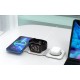 Choetech T588-F 3in1 Magnetic Wireless Charger 15W (white)