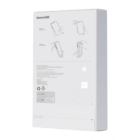 Baseus Θήκη και Προστατευτικό Οθόνης Tempered Glass Corning για iPhone 13 Pro (Διαφανές)