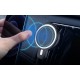 LDNIO Car Mount ,MA20 with inductive charger 15W and metal ring (Black)