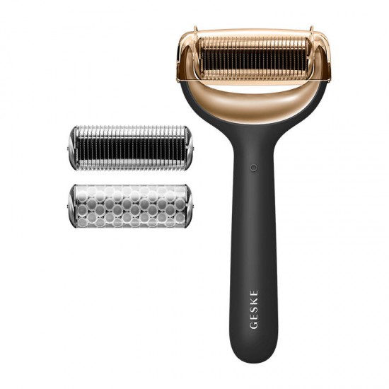 Micro Needle Face&Body Roller 8in1 Geske with APP (gray)