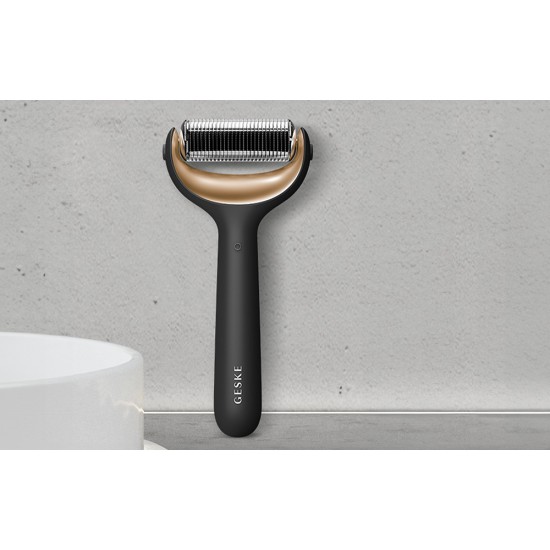 Micro Needle Face&Body Roller 9in1 Geske with APP (gray)