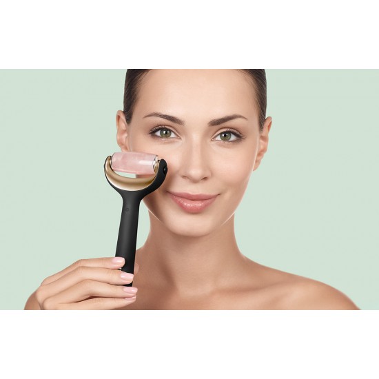 Micro Needle Face&Body Roller 9in1 Geske with APP (gray)