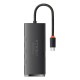 Baseus Hub 4 Θυρών USB-C OS-Lite 25cm (Μαύρο)