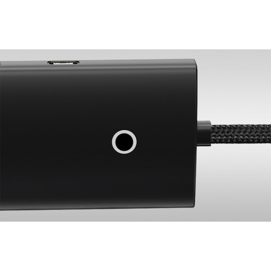 Baseus Hub 4 Θυρών USB-C OS-Lite 25cm (Μαύρο)