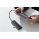 Baseus Hub 4 Θυρών USB-C OS-Lite 25cm (Μαύρο)
