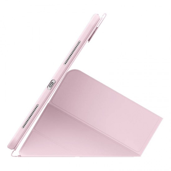 Baseus Μαγνητική Θήκη Minimalist Series για iPad Air4/Air5 10.9″/iPad Pro 11″ (Ροζ)