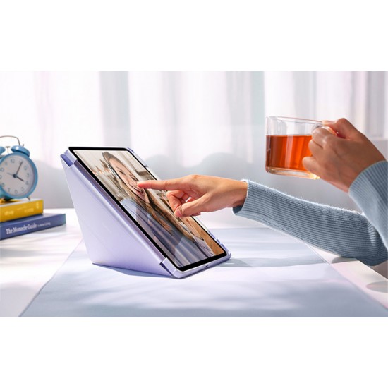 Baseus Μαγνητική Θήκη Minimalist Series για iPad Air4/Air5 10.9″/iPad Pro 11″ (Ροζ)