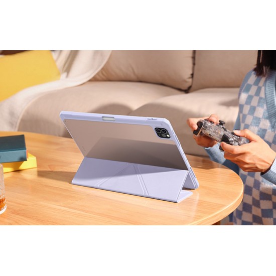 Baseus Μαγνητική Θήκη Minimalist Series για iPad Air4/Air5 10.9″/iPad Pro 11″ (Ροζ)