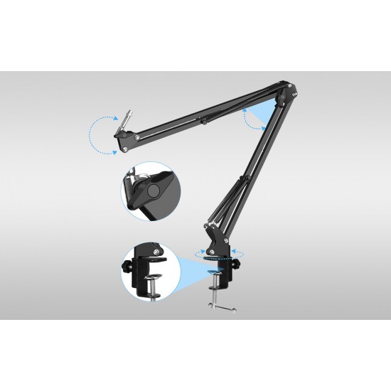 Condenser microphone Puluz PU612B Studio Broadcast