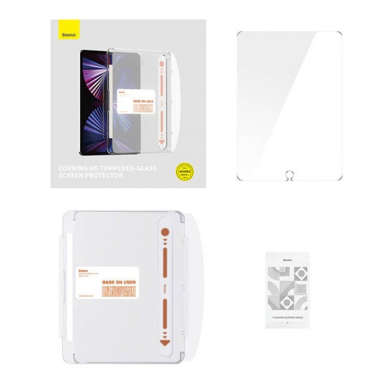 Baseus Προστατευτικό Οθόνης Tempered Glass Corning 0.4mm για το iPad 10.2