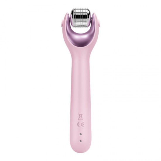 Micro Needle Face Roller 9in1 Geske with APP (pink)