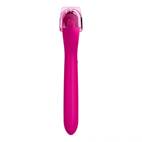 MicroNeedle Face&Body Roller 9in1 Geske with APP (magenta)