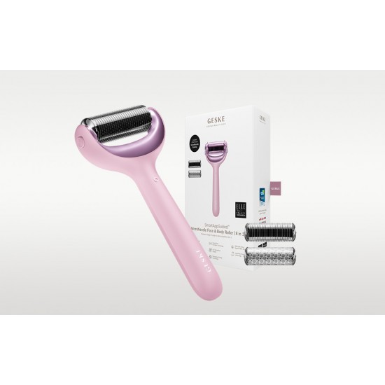 Micro Needle Face&Body Roller 8in1 Geske with APP (starlight)