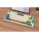 Wireless mechanical keyboard Royal Kludge RKH81 RGB, Sky cyan switch (green) (QWERTY)