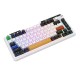 Wireless mechanical keyboard Royal Kludge KZZI K75 pro RGB, Eternity Switch (black and white) (QWERTY)