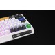 Wireless mechanical keyboard Royal Kludge KZZI K75 pro RGB, Eternity Switch (black and white) (QWERTY)