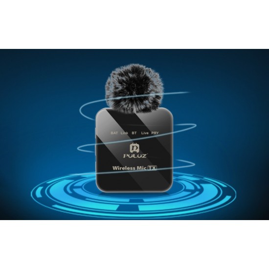 Wireless Lavalier Microphone PULUZ PU647B (lightning)