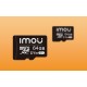 Imou Κάρτα Μνήμης microSD (UHS-I, SDXC, 10/U3/V30, 95/38) 64GB